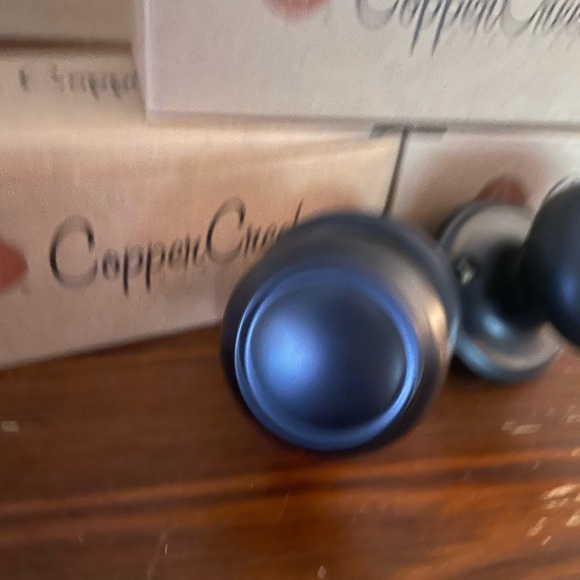 Copper Creek Tuscan Bronze Colonial Coset Door Knob. No key. - Picture 3 of 5